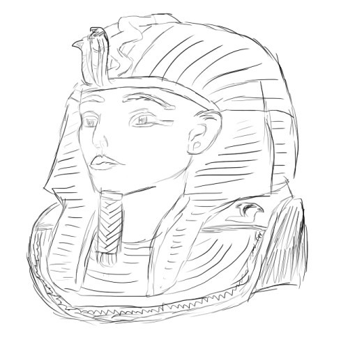 Tablette graphique et pharaon